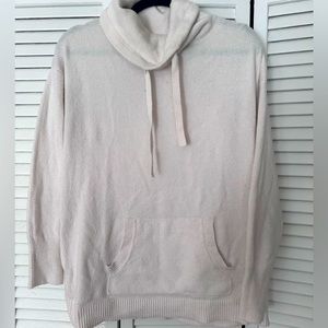 LOFT turtleneck Cream Sweater - size M